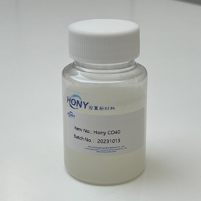 Nichtionischer Lösungsvermittler PEG-40 hydriertes Rizinusöl für Duftstoffe